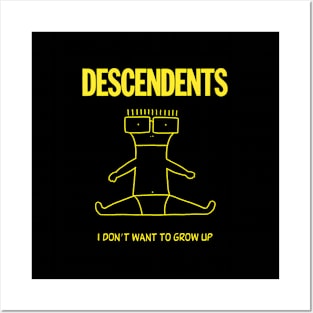 Descendents - Merchandise - I Don't Want To Grow Up Posters and Art